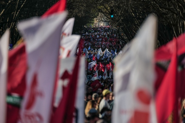 National Demonstration «Everyone to Lisbon! General increase in wages and pensions – national emergency!”, CGTP-IN