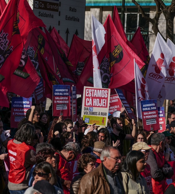 National Demonstration «Everyone to Lisbon! General increase in wages and pensions – national emergency!”, CGTP-IN
