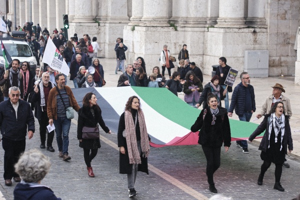 Manifestação pela Paz no Médio Oriente e pelos direitos do Povo Palestiniano