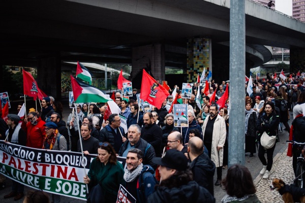 Demonstration for Peace in the Middle East