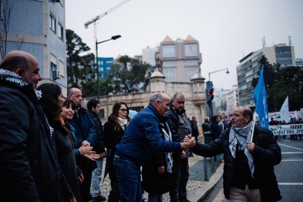 Demonstration for Peace in the Middle East