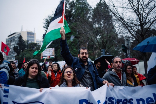 Demonstration for Peace in the Middle East