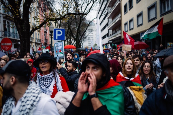 Demonstration for Peace in the Middle East