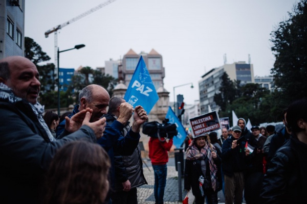 Demonstration for Peace in the Middle East