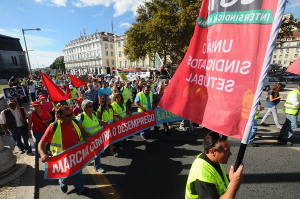 Marcha contra o Desemprego chega a Lisboa - CGTP
