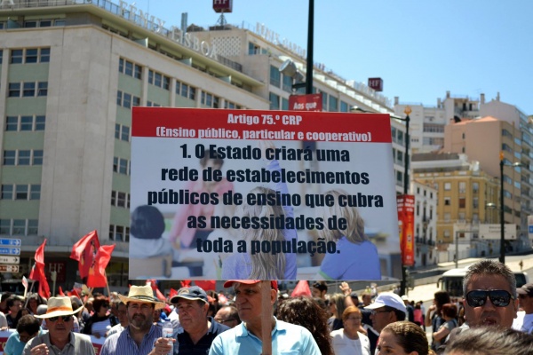 Marcha em defesa da Escola Pública, Lisboa