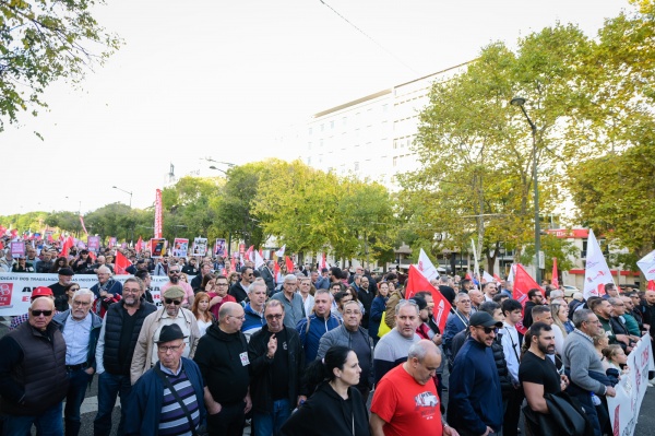 Marcha Nacional da CGTP-IN contra o Pacote Laboral