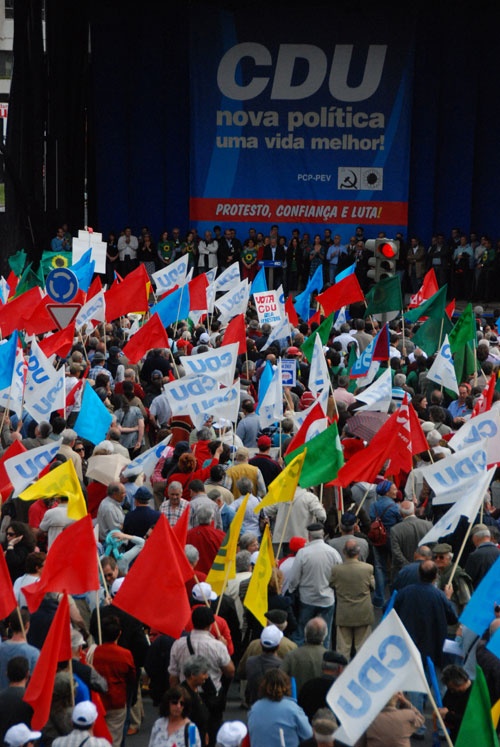 Marcha: Protesto, Confiança e Luta - Lisboa, 23 de Maio de 2009