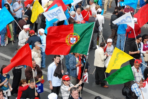 Marcha: Protesto, Confiança e Luta - Lisboa, 23 de Maio de 2009