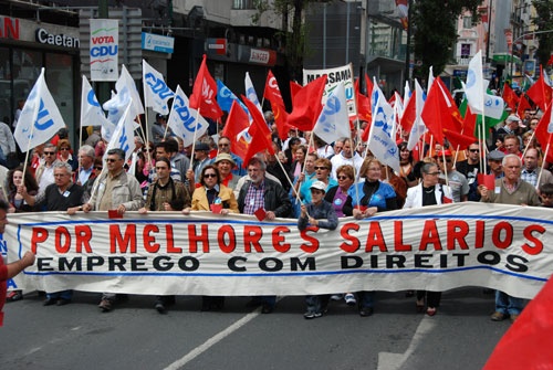 Marcha: Protesto, Confiança e Luta - Lisboa, 23 de Maio de 2009