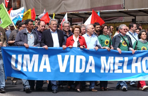 Marcha: Protesto, Confiança e Luta - Lisboa, 23 de Maio de 2009