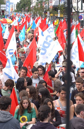 Marcha: Protesto, Confiança e Luta - Lisboa, 23 de Maio de 2009