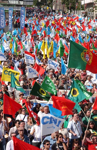 Marcha: Protesto, Confiança e Luta - Lisboa, 23 de Maio de 2009
