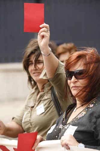 Marcha: Protesto, Confiança e Luta - Lisboa, 23 de Maio de 2009