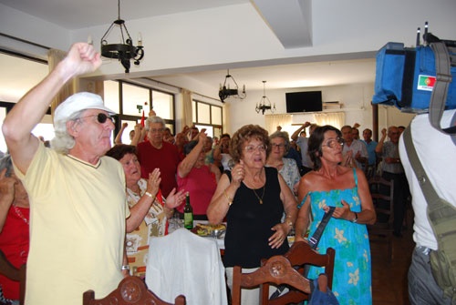 Almoço na Chinicato