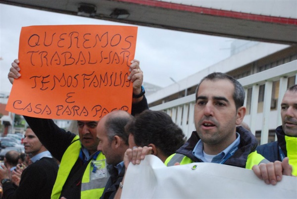 Plenário e concentração de trabalhadores do grupo TAP