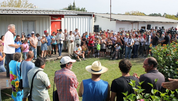 Saudação aos construtores da Festa do «Avante!» 2015