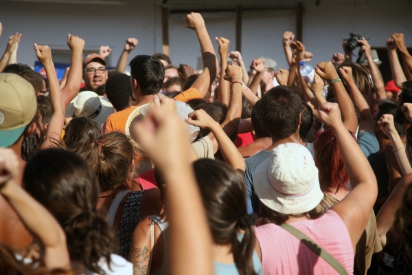 Saudação aos participantes na Jornada de Trabalho da 40ª Festa do Avante!