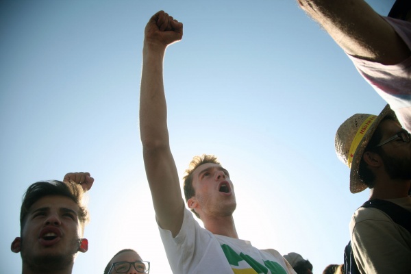 Saudação aos participantes na Jornada de Trabalho da 40ª Festa do Avante!