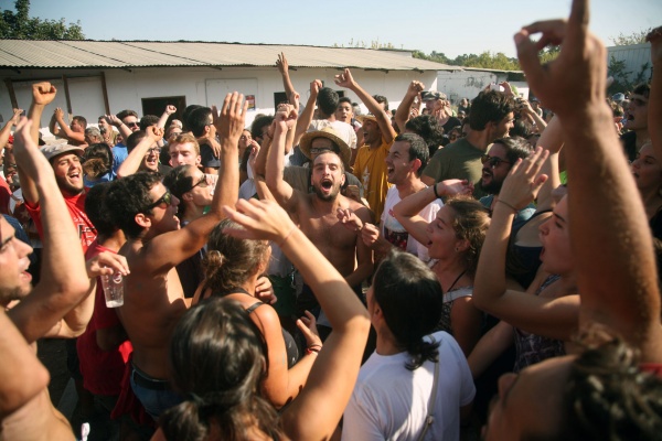 Saudação aos participantes na Jornada de Trabalho da 40ª Festa do Avante!
