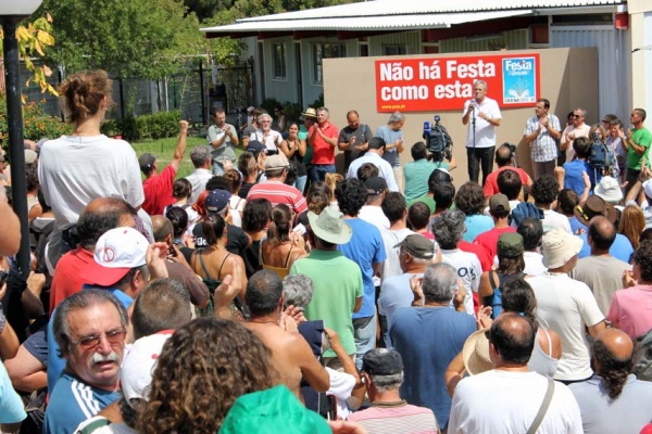 Secretário-Geral saúda os construtores da Festa do Avante!