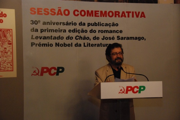 Sessão Comemorativa dos 30 anos da lançamento de "Levantado do Chão" de José Saramago - Casa do Alentejo, Lisboa