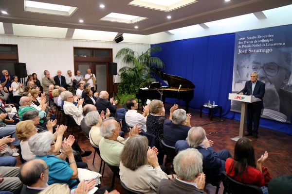 Sessão Evocativa dos 20 anos da atribuição do Prémio Nobel da Literatura a José Saramago