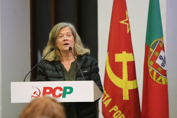 Sessão «Igualdade no trabalho e na vida. Cumprir os direitos das mulheres!», 8 de Março de 2021, Lisboa