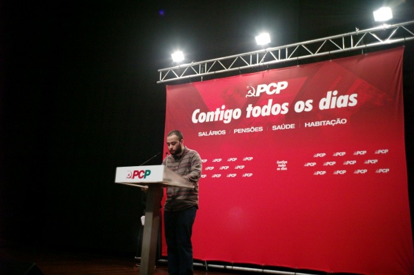 Sessão Pública «PCP - Contigo todos os dias», Lisboa