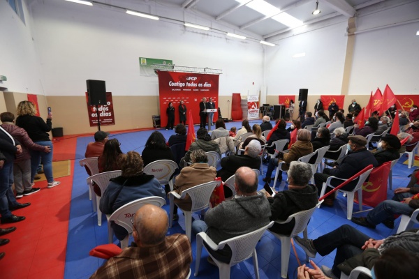 Sessão Pública «PCP - Contigo todos os dias» na Baixa da Banheira, Moita