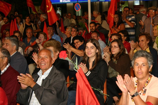 Comício em Alhandra - 18 de Setembro de 2008