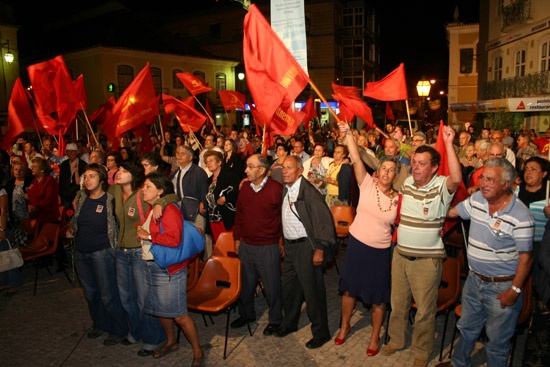 Comício em Alhandra - 18 de Setembro de 2008