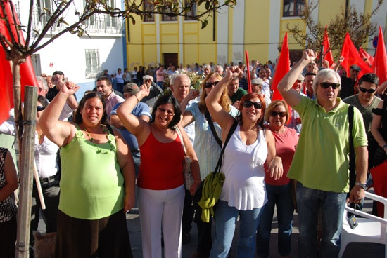Comício em Grândola - 04 de Outubro de 2008