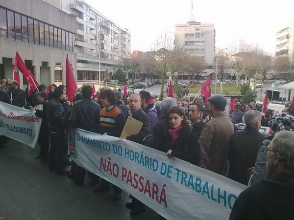 Trabalhadores do distrito de Braga em luta