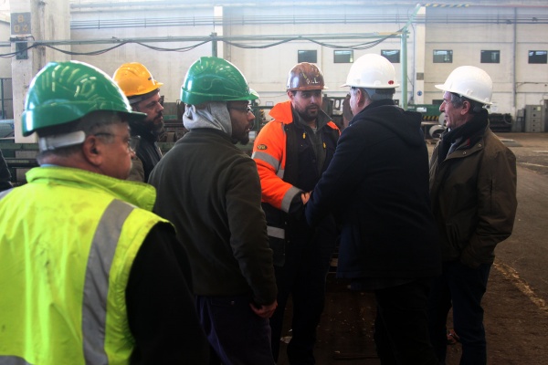 Visita aos Estaleiros Navais da Lisnave