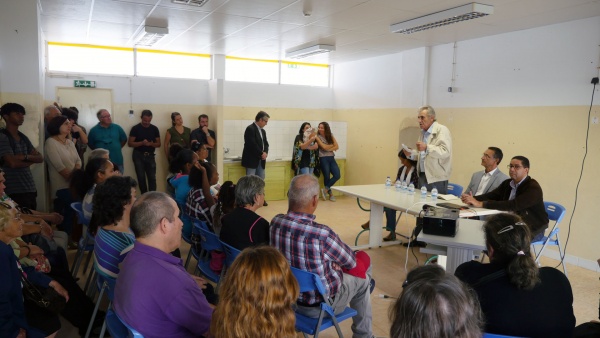 Visita e contacto com a população do Bairro da Bela Vista