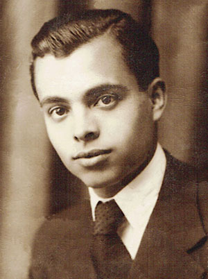 José Vitoriano na juventude