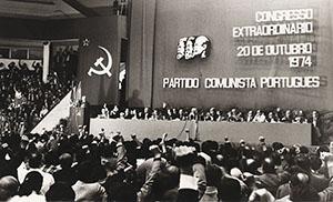 VII Congresso Extraordinário do PCP, Pavilhão dos Desportos em Lisboa, Outubro 1974